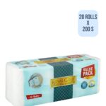 ROYAL GOLD LUX INTERLEAF BATHROOM TISSUE 20RX200S