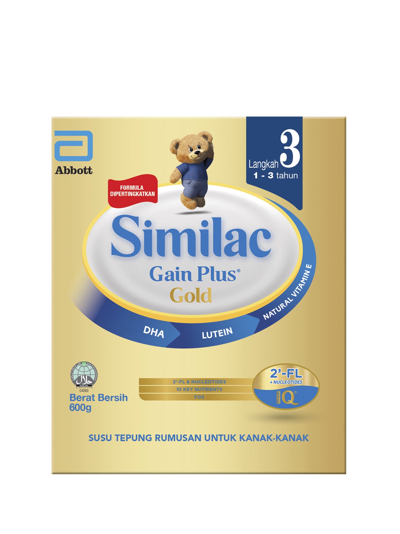 SIMILAC GOLD GAIN PLUS STEP 4 BIB 600G