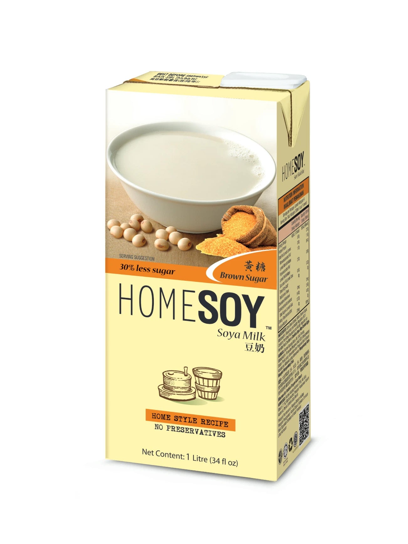 HOMESOY BROWN SUGAR 1L