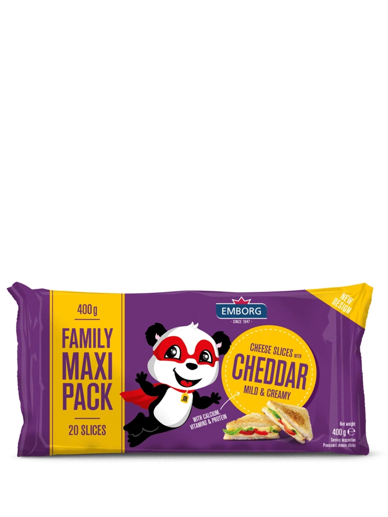 EMBORG JUNIOR MILD CHEDDAR 400G