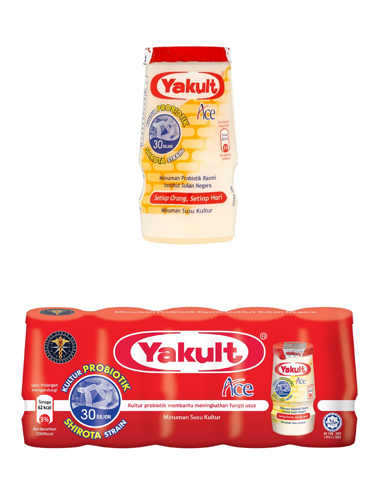YAKULT ACE CULTURE MILK 5X80ML