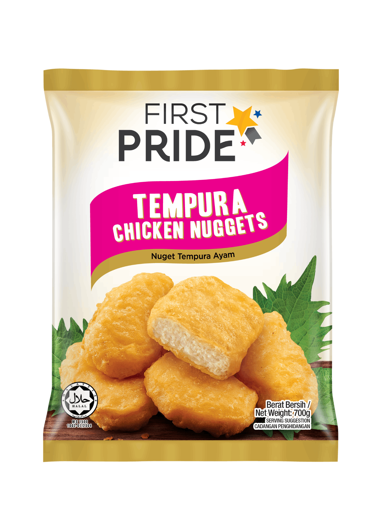 FIRST PRIDE TEMPURA CHICKEN NUGGET 700G